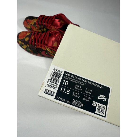 Nike SB Dunk Low Pro WOO QS Shoes Mens Size 10 Wizard Of Oz Sneakers FZ1291-600 - Picture 13 of 13